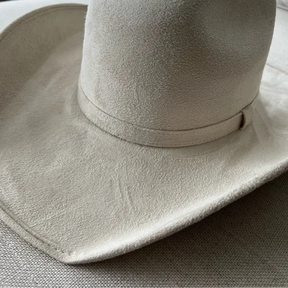 ABCO Off White Rancher Cowboy Hat - Picture 7 of 13